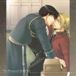 Roy Mustang and Edward Elric from the series Full Metal Alchemist combined to create the couple RoyEd.